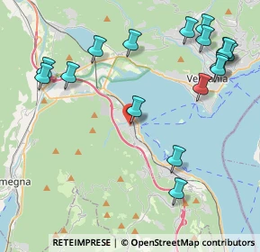 Mappa Via Partigiani, 28831 Baveno VB, Italia (5.08059)