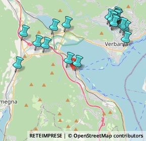 Mappa Via Partigiani, 28831 Baveno VB, Italia (5.211)