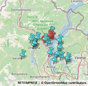 Mappa Via Partigiani, 28831 Baveno VB, Italia (10.237)