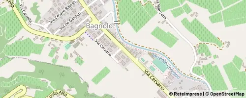 Mappa San Pietro di Feletto