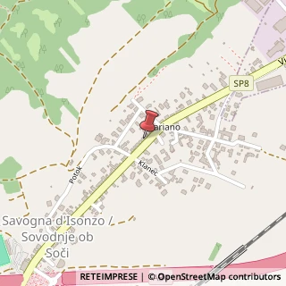 Mappa Via I° Maggio, 42, 34070 Savogna d'Isonzo, Gorizia (Friuli-Venezia Giulia)