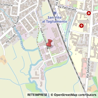 Mappa Viale Zuccherificio, 14, 33078 San Vito al Tagliamento, Pordenone (Friuli-Venezia Giulia)