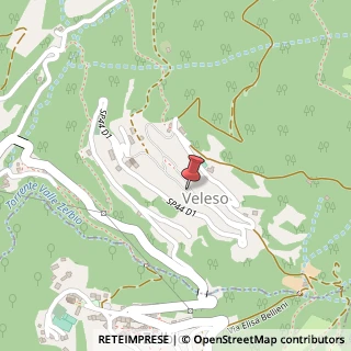 Mappa Piazza Monsignor Eusebio Zerboni, 1, 22020 Veleso, Como (Lombardia)
