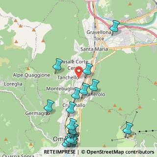 Mappa Via Casale, 28881 Casale Corte Cerro VB, Italia (2.72176)
