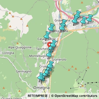 Mappa Via Casale, 28881 Casale Corte Cerro VB, Italia (2.16842)