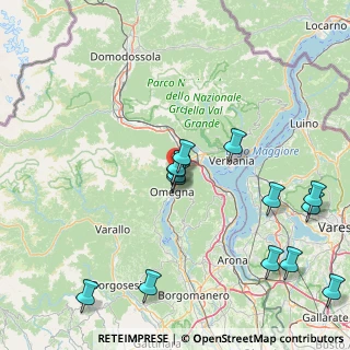 Mappa Via Casale, 28881 Casale Corte Cerro VB, Italia (18.01)