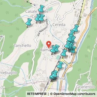 Mappa Via Casale, 28881 Casale Corte Cerro VB, Italia (0.533)
