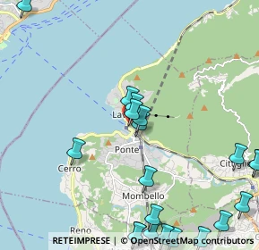 Mappa Via Piave, 21014 Laveno-Mombello VA, Italia (2.831)
