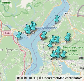 Mappa Via Piave, 21014 Laveno-Mombello VA, Italia (6.4175)