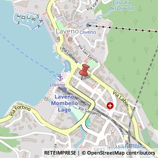 Mappa Piazza Vittorio Veneto, 1, 21014 Laveno-Mombello, Varese (Lombardia)