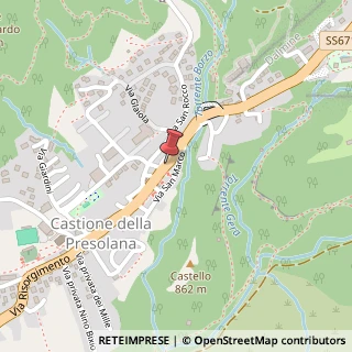 Mappa Via Alessandro Manzoni,  10, 24020 Castione della Presolana, Bergamo (Lombardia)