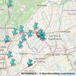 Mappa Via Boscat di Corva, 33082 Azzano Decimo PN, Italia (17.98625)