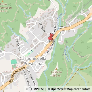 Mappa Via Alessandro Manzoni, 20, 24020 Castione della Presolana, Bergamo (Lombardia)
