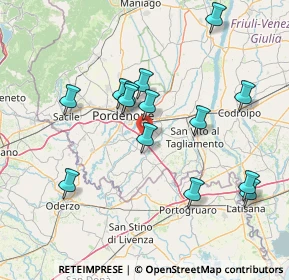 Mappa 33070 Pordenone PN, Italia (14.55214)