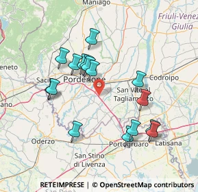 Mappa 33070 Pordenone PN, Italia (13.71063)