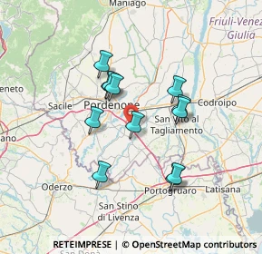 Mappa 33070 Pordenone PN, Italia (11.365)