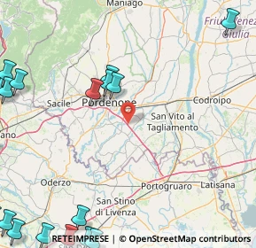 Mappa 33070 Pordenone PN, Italia (29.545)