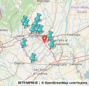 Mappa 33070 Pordenone PN, Italia (11.97818)