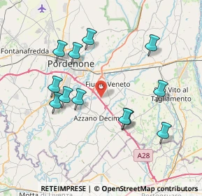 Mappa 33070 Pordenone PN, Italia (7.51917)