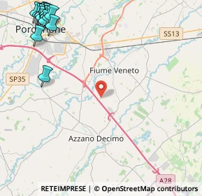 Mappa 33070 Pordenone PN, Italia (6.84118)