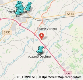 Mappa 33070 Pordenone PN, Italia (5.46364)