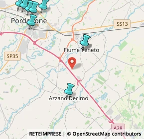 Mappa 33070 Pordenone PN, Italia (6.47)