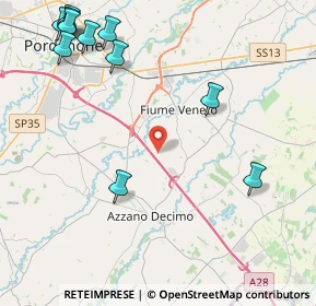 Mappa 33070 Pordenone PN, Italia (5.64818)