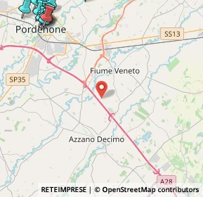 Mappa 33070 Pordenone PN, Italia (7.42308)