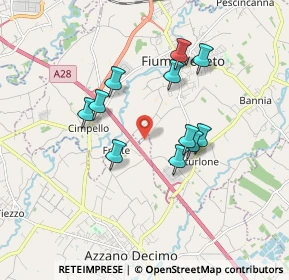 Mappa 33070 Pordenone PN, Italia (1.50091)