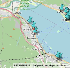 Mappa Via Torino, 28831 Baveno VB, Italia (3.3845)