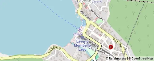 Mappa Laveno-Mombello