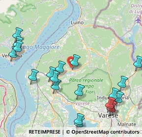 Mappa Via Marianne, 21030 Cuveglio VA, Italia (10.2855)