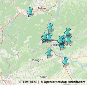 Mappa Via Ugo Bartolomei, 32031 Alano di Piave BL, Italia (5.82286)