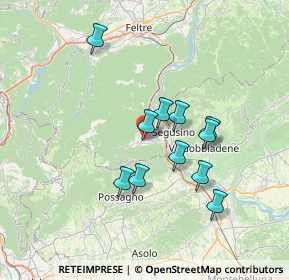 Mappa Via Ugo Bartolomei, 32031 Alano di Piave BL, Italia (5.92455)