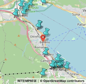 Mappa Via Stazione, 28831 Baveno VB, Italia (2.5715)
