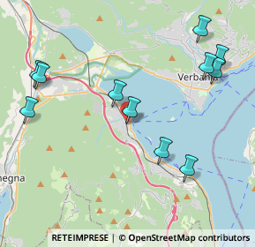 Mappa Via Stazione, 28831 Baveno VB, Italia (4.61818)