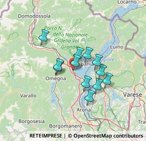 Mappa Via Stazione, 28831 Baveno VB, Italia (9.78)