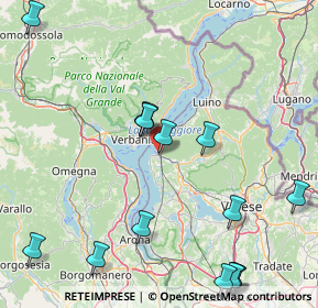 Mappa Via Fratelli Rosselli, 21014 Laveno-Mombello VA, Italia (20.46133)