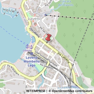 Mappa Via Labiena, 97, 21014 Laveno-Mombello, Varese (Lombardia)