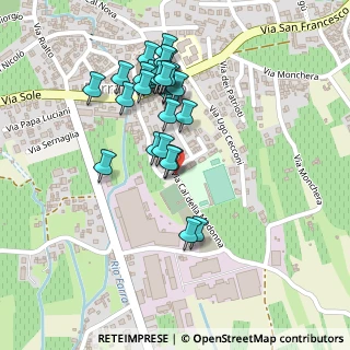 Mappa Calle Della Madonna, 31010 Farra di Soligo TV, Italia (0.2069)