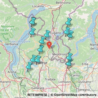Mappa Via dei Cigni, 21050 Porto Ceresio VA, Italia (15.04929)