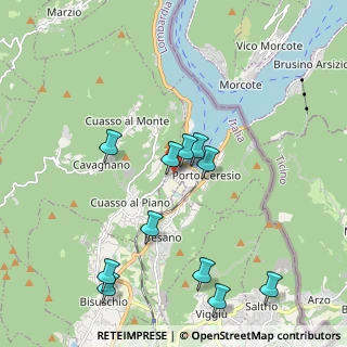 Mappa Via dei Cigni, 21050 Porto Ceresio VA, Italia (2.07636)