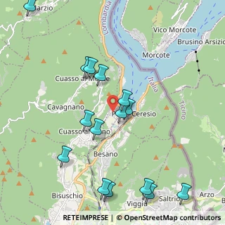 Mappa Via dei Cigni, 21050 Porto Ceresio VA, Italia (2.29467)