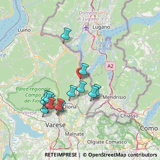 Mappa Via dei Cigni, 21050 Porto Ceresio VA, Italia (7.5)