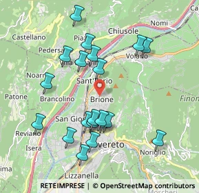 Mappa Viale Trento, 38068 Rovereto TN, Italia (1.893)