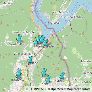 Mappa Via Butti, 21050 Porto Ceresio VA, Italia (2.34545)