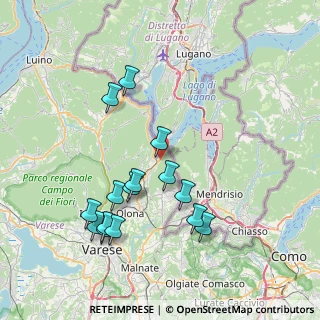 Mappa Via Butti, 21050 Porto Ceresio VA, Italia (7.80467)