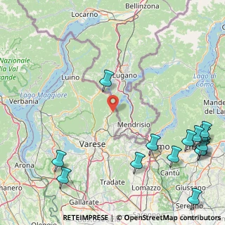 Mappa Via Butti, 21050 Porto Ceresio VA, Italia (25.52714)