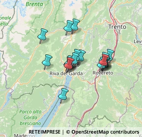 Mappa Via Cavallo, 38062 Arco TN, Italia (9.67737)