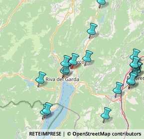 Mappa Via Cavallo, 38062 Arco TN, Italia (9.671)